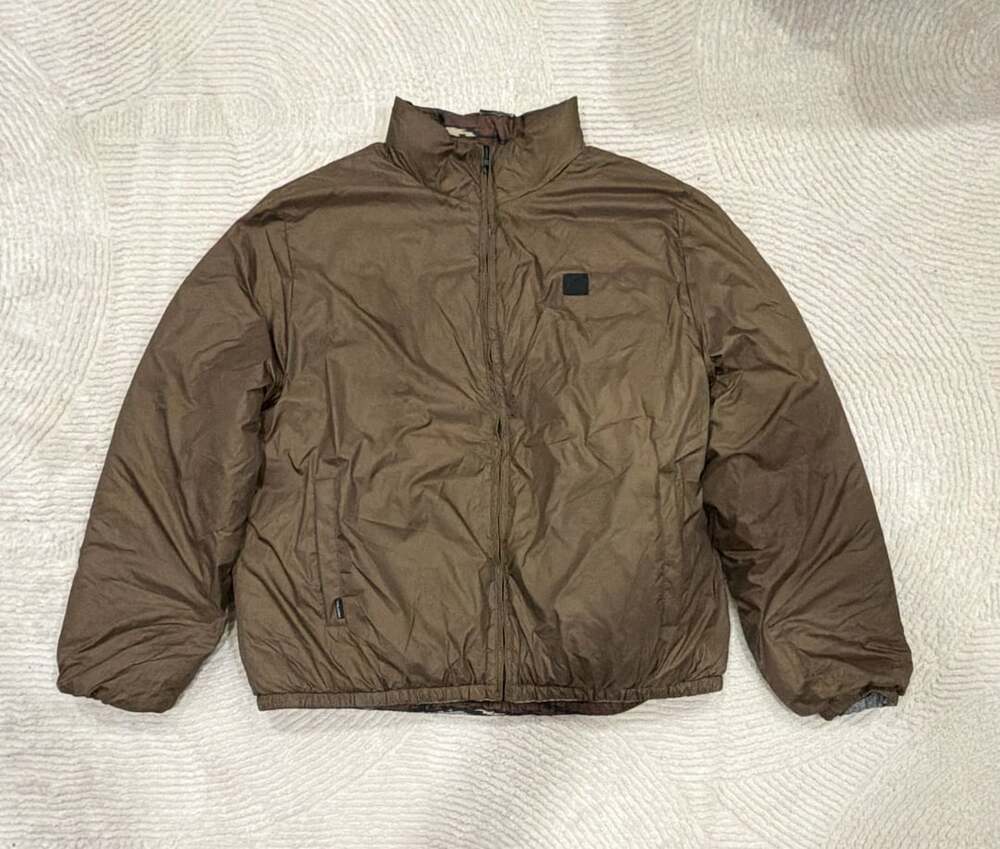 Volcom walltzerd reversible jacket sBrown Camo Puffer